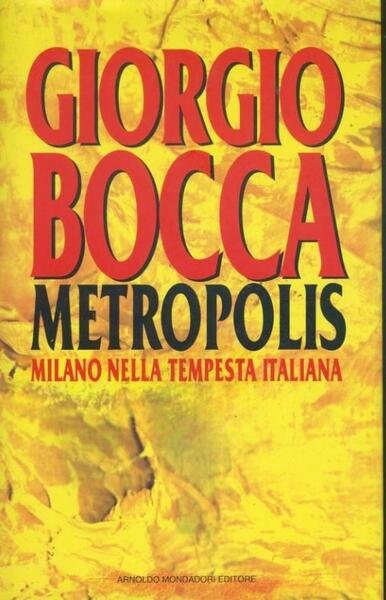 Mtropolis : Milano nella tempesta italiana | Immagine principale