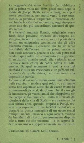 La leggenda del santo bevitore | Immagine Gallery 2