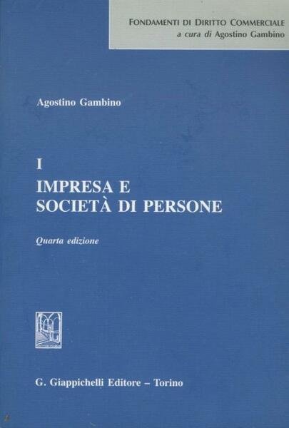 I. Impresa e società di persone. II. Società di capitali | Immagine principale