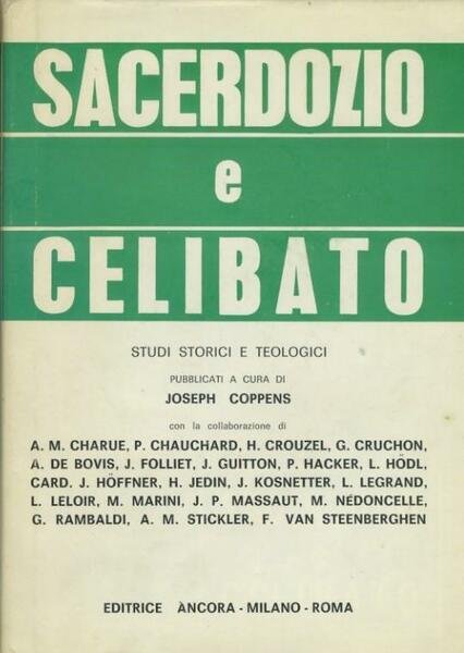 Sacerdozio e celibato