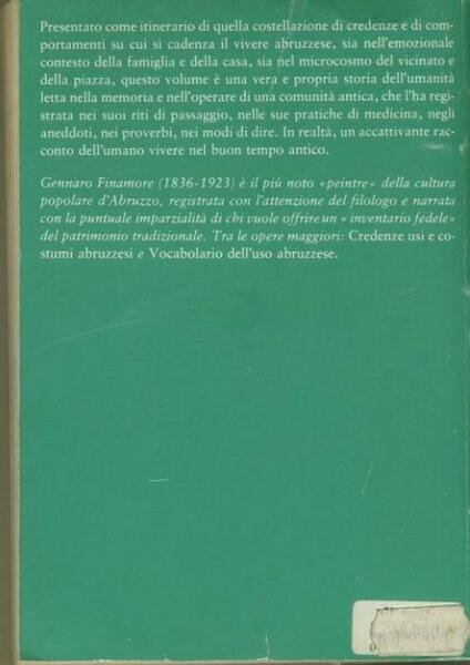 Tradizioni popolari abruzzesi