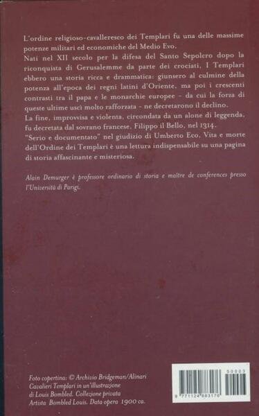 Vita e morte dell'ordine dei templari