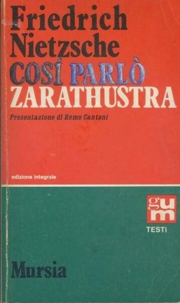 Così parlò Zarathustra