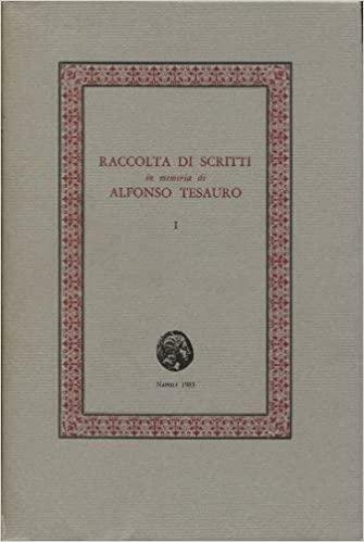 Raccolta di scritti in memoria di Alfonso Tesauro. 2 volumi | Immagine principale