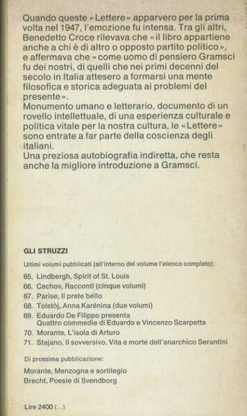Lettere dal carcere