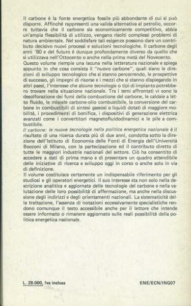 Il carbone: nuove tecnologie e politica energetica nazionale | Immagine Gallery 2