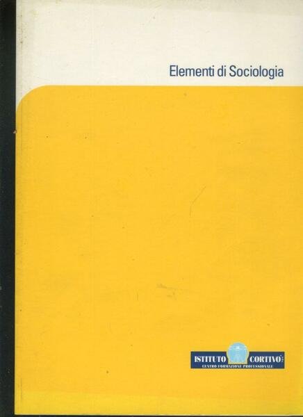 Elementi di sociologia