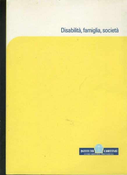 Disabilità,famiglia,società | Immagine principale