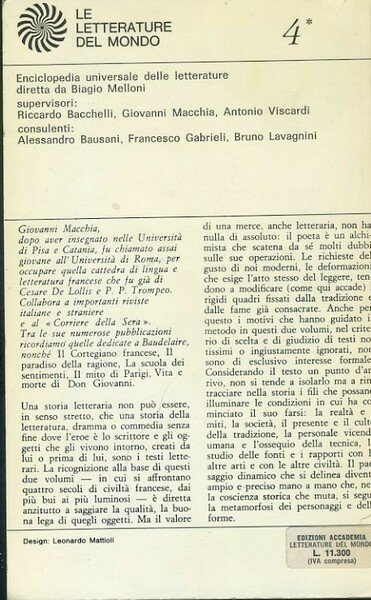 La letteratura francese. 3 volumi