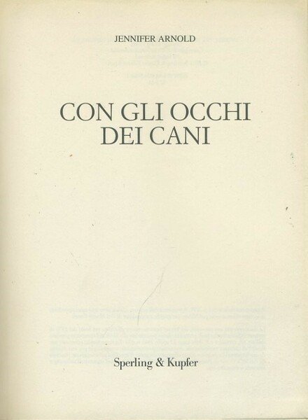 Con gli occhi dei cani. Diventa il migliore amico del … | Immagine principale
