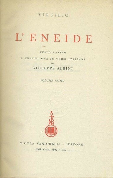 L'Eneide. 2 volumi