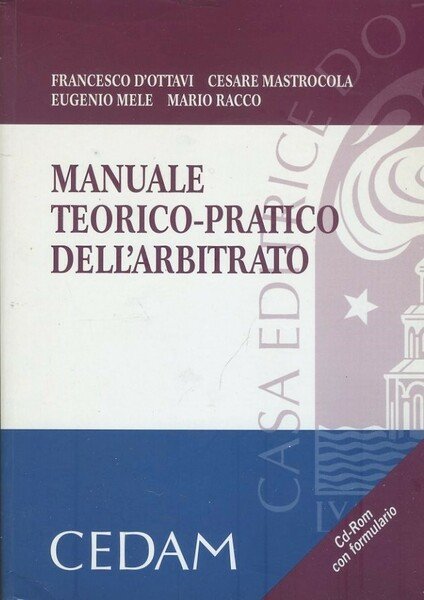 Manuale teorico partico dell'arbitrato | Immagine principale