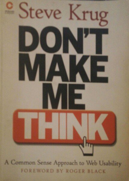 Don't Make Me Think!A Common Sense Approach to Web Usability | Immagine principale