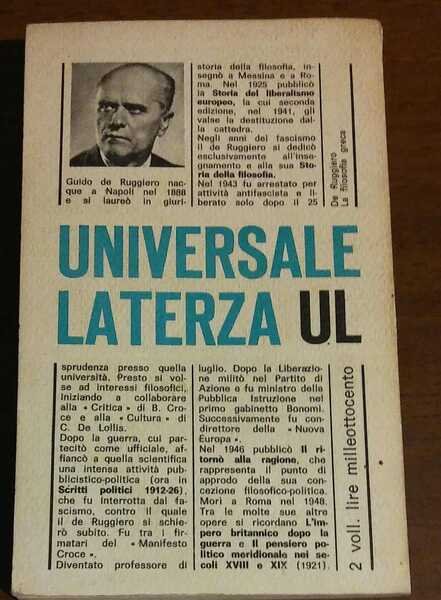 STORIA DELLA FILOSOFIA