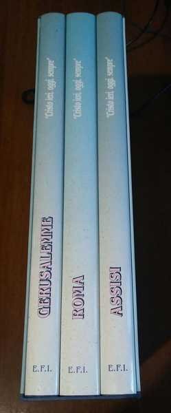 Cristo ieri, oggi, sempre. Gerusalemme, Roma, Assisi. 3 volumi. | Immagine principale