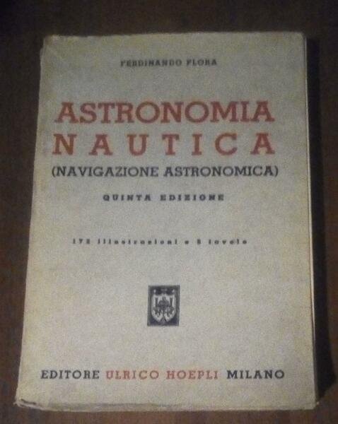 ASTRONOMIA NAUTICA QUINTA EDIZIONE 