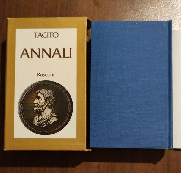 ANNALI DALLA MORTE DEL DIVO AUGUSTO, TRADUZIONE DI ENRICO ODDONE, …