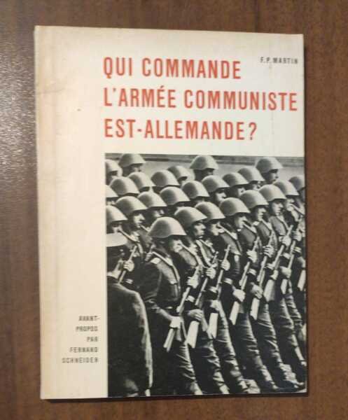 Qui commande l'armee communiste est allemande ? | Immagine principale