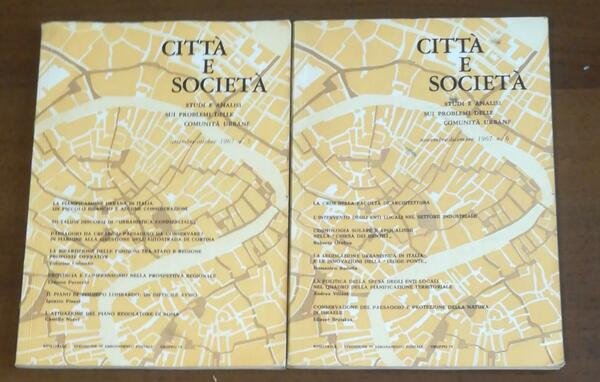 CITTA' E SOCIETA' VOLUMI DUE N5 N6 | Immagine principale