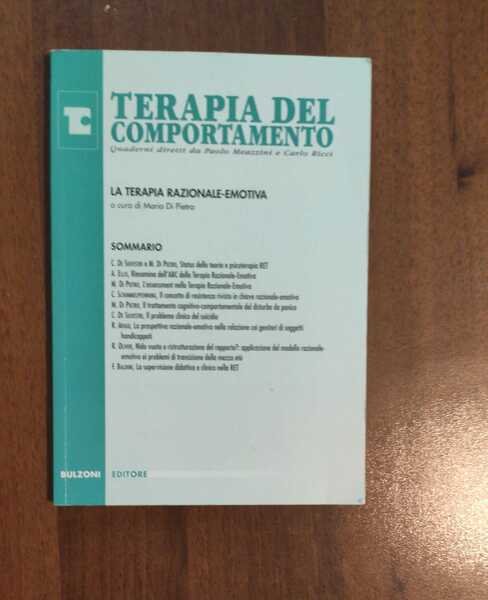 TERAPIA DEL COMPORTAMENTO | Immagine principale