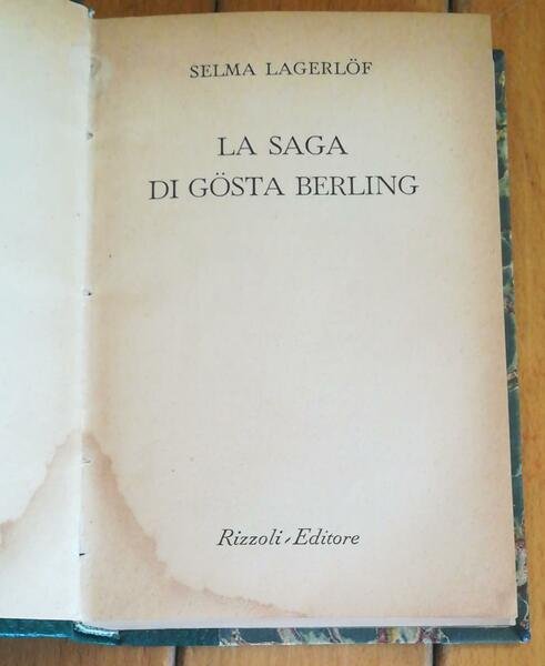 LA SAGA DI GOSTA BERLING