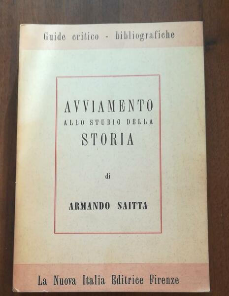 AVVIAMENTO ALLO STUDIO DELLA STORIA | Immagine principale