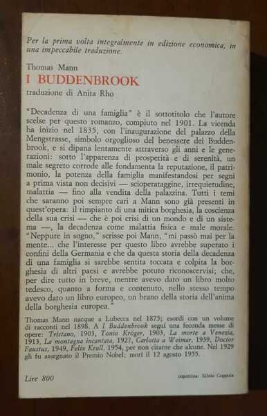 I Buddenbrook