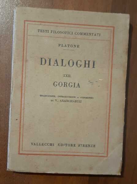 Dialoghi XXII Gorgia | Immagine principale