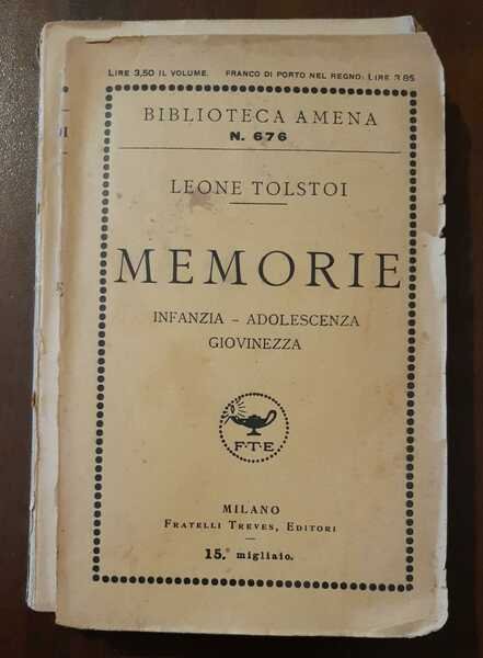 Memorie (Biblioteca Amena N 676) | Immagine principale
