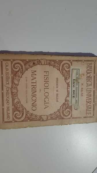 Fisiologia del Matrimonio