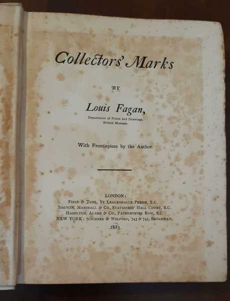 Collectors' Marks | Immagine Gallery 2