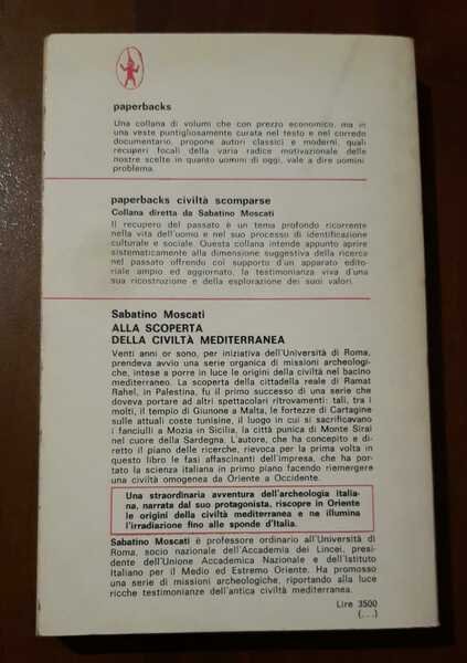 Alla scoperta della civilta mediterranea