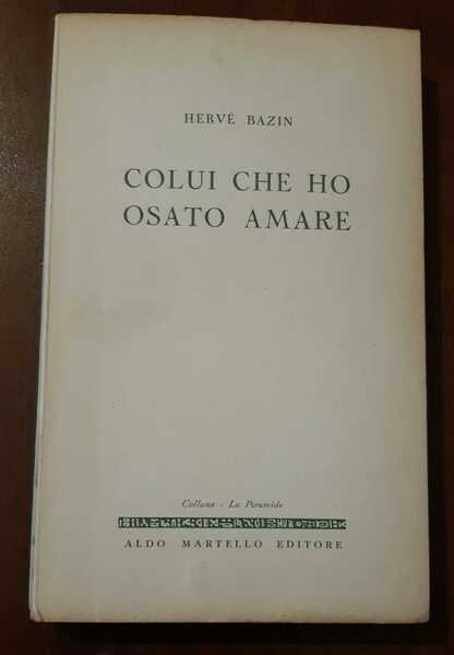 Colui che ho osato amare | Immagine principale