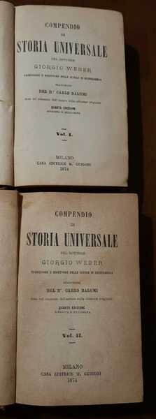 Compendio Storia universale