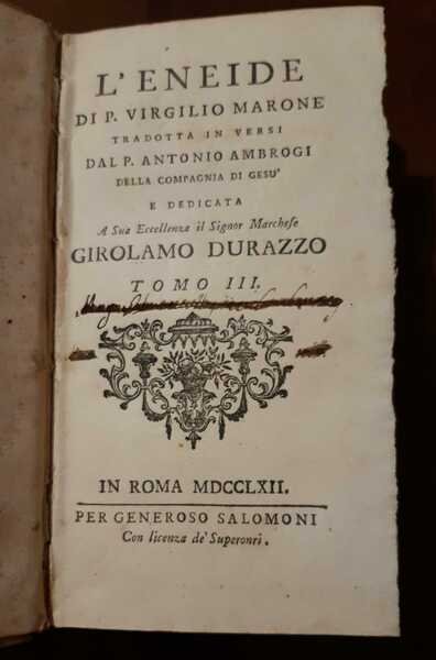 L'Eneide 1822