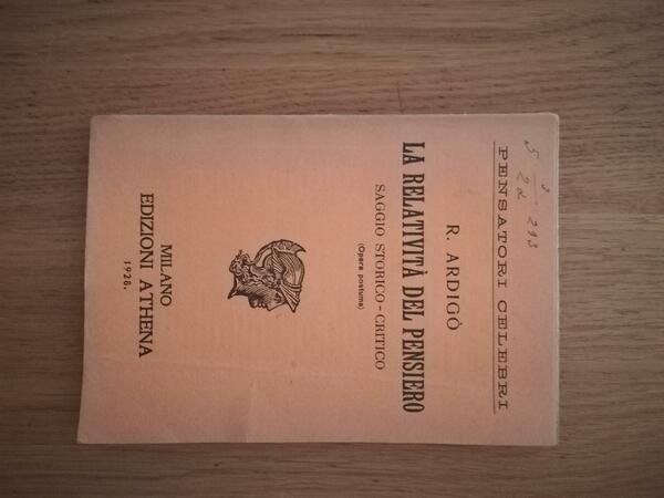 La relatività del pensiero | Immagine principale