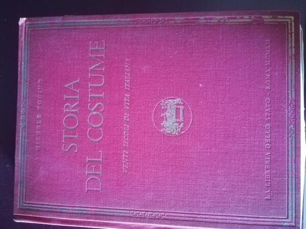 Storia del costume venti secoli di vita italiana | Immagine principale