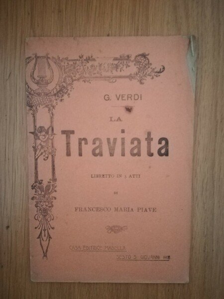 G. Verdi La Traviata libretto in 3 atti