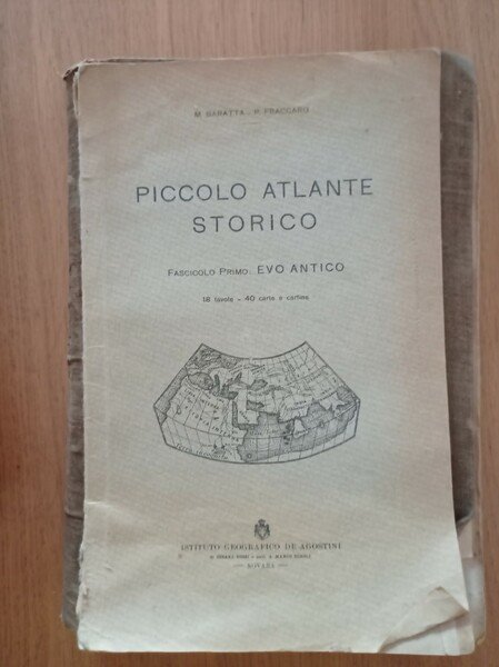 Piccolo Atlante Geografico Moderno - L. Visintin - Ed. De Agostini