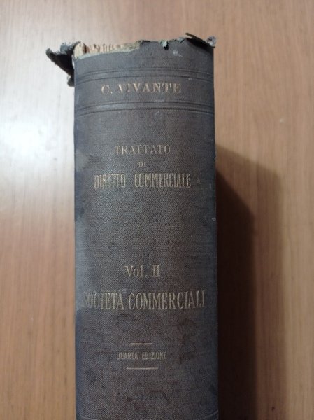 Trattato di diritto commerciale Vol. II | Immagine principale