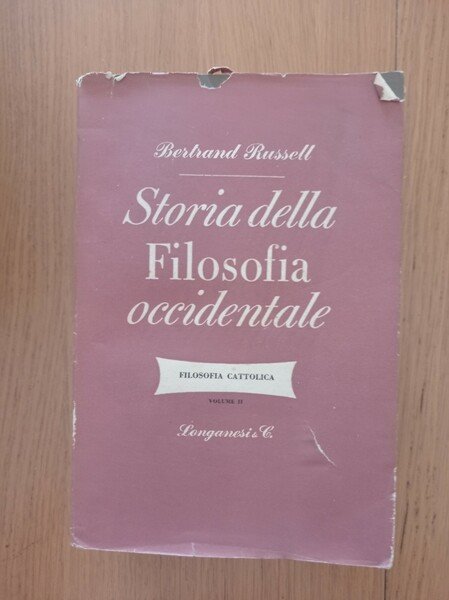 Storia della filosofia occidentale vol. 1 e 2