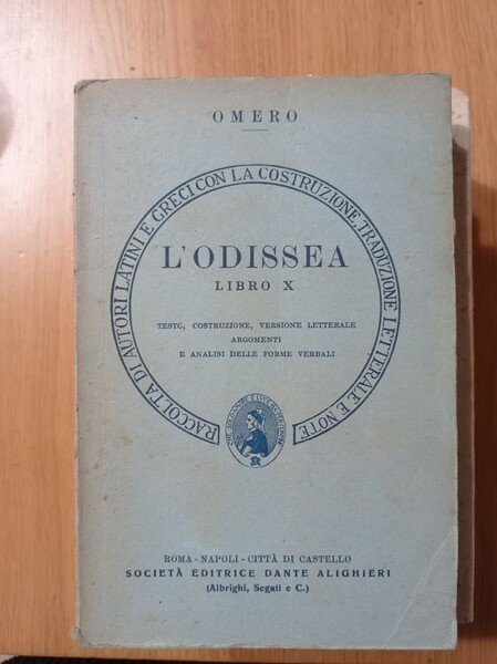 L' Odissea Libro X
