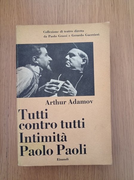 Tutti contro tutti - Intimità - Paolo Paoli | Immagine principale