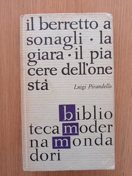 Il berretto a sonagli - la giara - il piacere … | Immagine principale