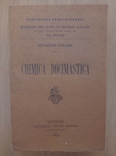Chimica Docimastica
