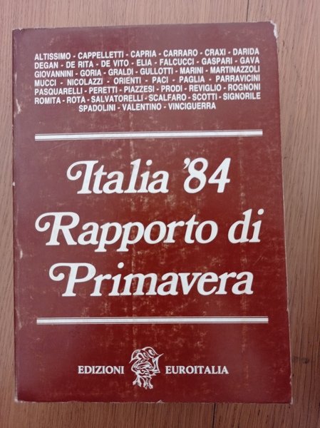 Italia '84 Rapporto di Primavera
