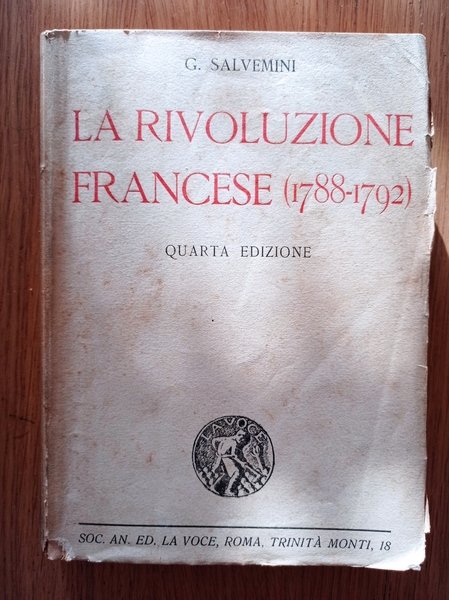 La rivoluzione francese (1788 - 1792)
