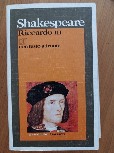 Riccardo III. Testo inglese a fronte