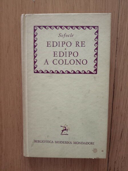 Edipo Re
Edipo a Colono