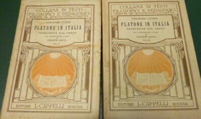 Platone in Italia (due volumi)
